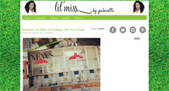 Desktop Screenshot of lil-miss.com